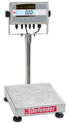 Ohaus® Defender™ 5000XW Series Extreme Square Washdown Scales