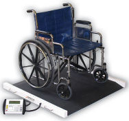 Detecto BRW1000 Portable Bariatric Wheelchair Scale